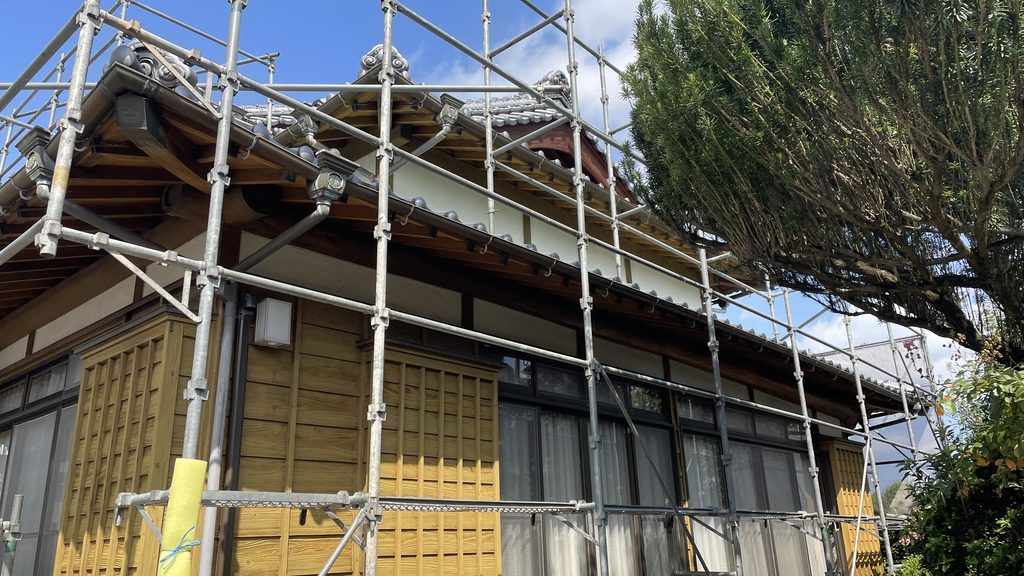 大分市 和風住宅 木部塗装 K様邸